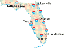 Florida Map State Maps Of Florida